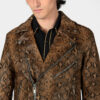 Commando - Snakeskin Leather Jacket