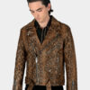 Commando - Snakeskin Leather Jacket