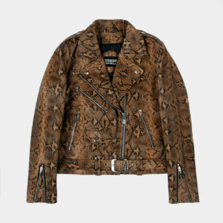 Commando - Snakeskin Leather Jacket