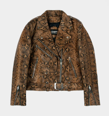 Commando - Snakeskin Leather Jacket