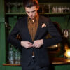 Riviera - Black and White Pinstriped Blazer