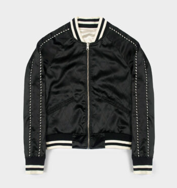 Boogie - Black and Cream Reversible Souvenir Jacket