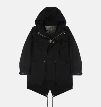 Defender - Black Fishtail Parka