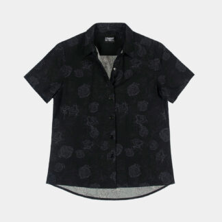 Kids Are Alright - Dark Floral Print Shirt