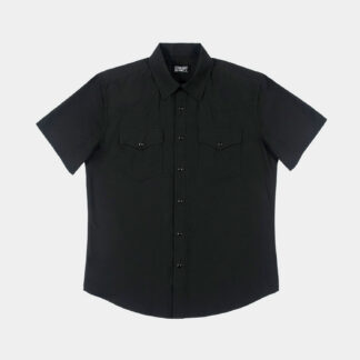 Open Road - Black Short Sleeve Western Shirt
