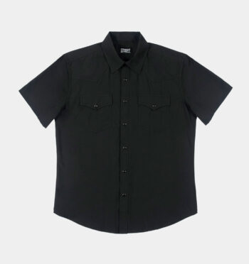 Open Road - Black Short Sleeve Western Shirt