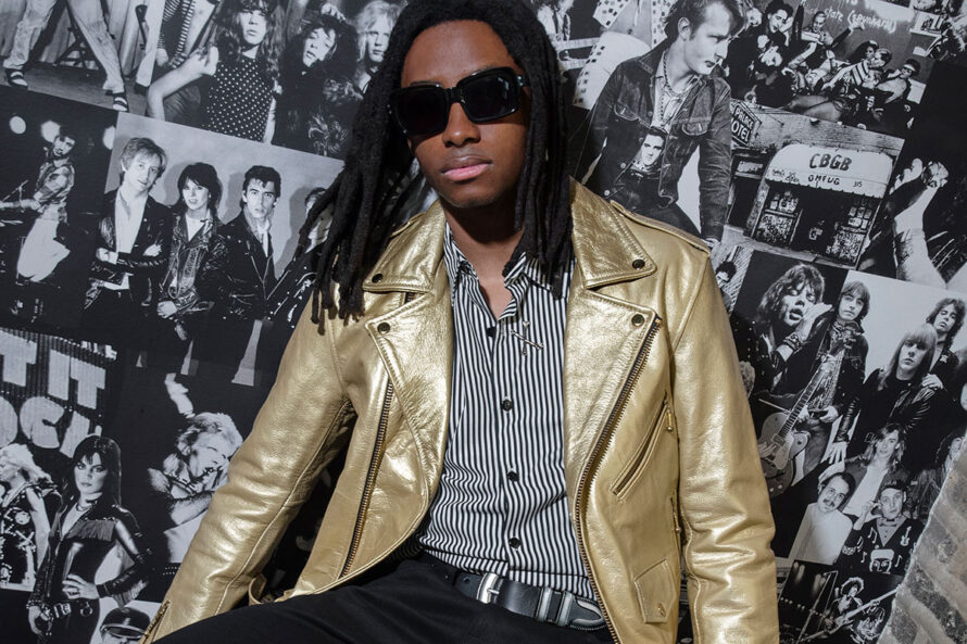 Commando – Gold Leather Jacket