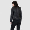 Commando - Black and Gold Leather Jacket