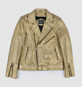 Commando - Gold Leather Jacket