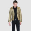 Commando - Gold Leather Jacket