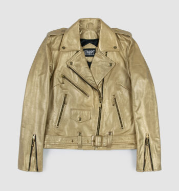 Commando - Gold Leather Jacket