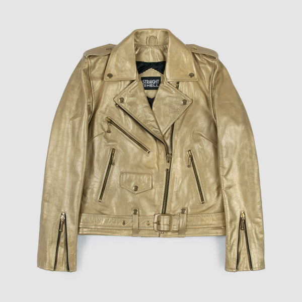 Commando - Gold Leather Jacket