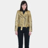 Commando - Gold Leather Jacket