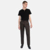 Montrose - Brown Pinstriped - Slim Fit Pants