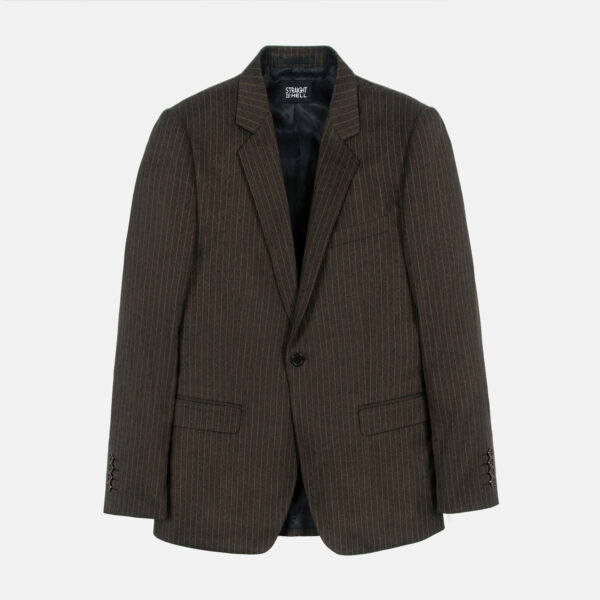 Rockford - Brown Pinstriped Blazer