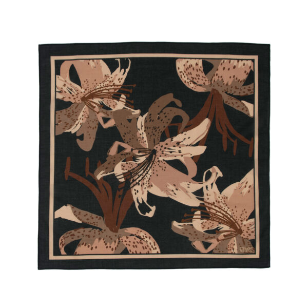 Venus In Furs - Floral Print Bandana