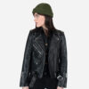 Wanderer - Green Cotton Short Beanie