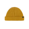 Wanderer - Mustard Yellow Cotton Short Beanie