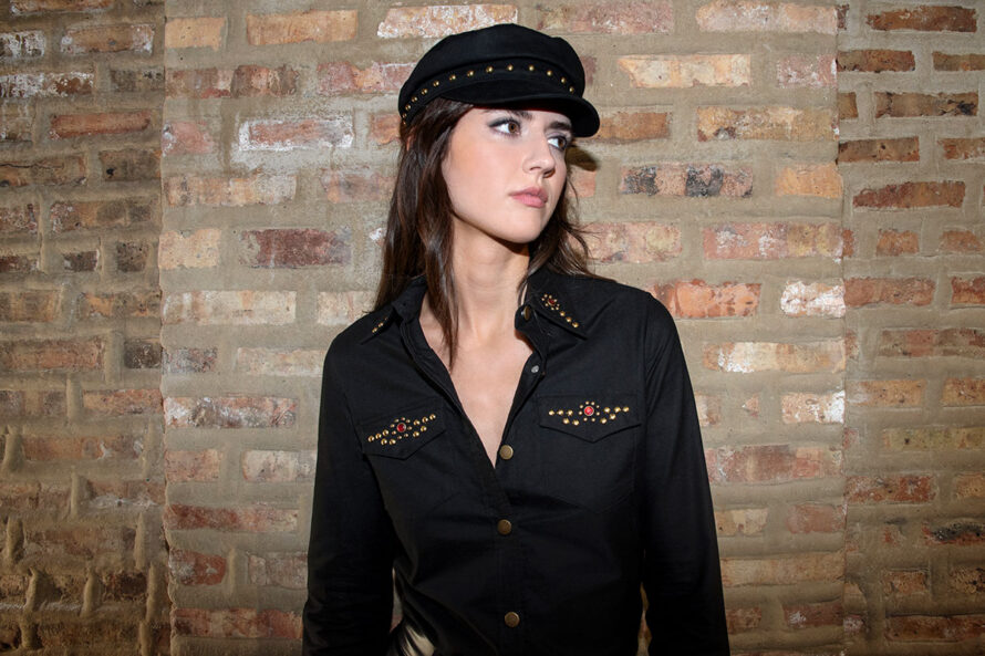 Devon – Studded Hat