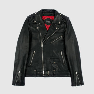 The Commando is our most traditional and recognizable leather jacket. The Commando Long fits longer in the body and sleeves, ideal for tall men.