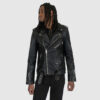 The Commando is our most traditional and recognizable leather jacket. The Commando Long fits longer in the body and sleeves, ideal for tall men.