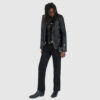 The Commando is our most traditional and recognizable leather jacket. The Commando Long fits longer in the body and sleeves, ideal for tall men.