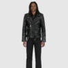 The Commando is our most traditional and recognizable leather jacket. The Commando Long fits longer in the body and sleeves, ideal for tall men.