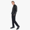 The Idol leather jacket offers clean lines and classic style. It features a traditional collar, duel chest zipper pockets, and vertical zipper closure.