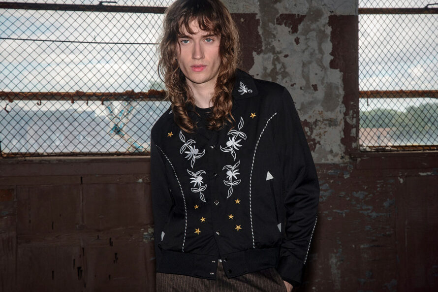Wilder – Embroidered Gabardine Jacket