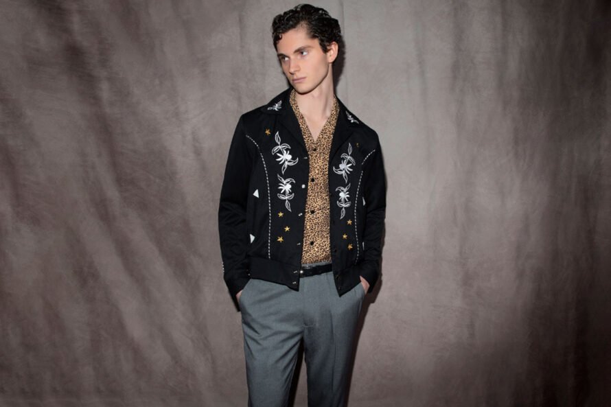 Wilder – Embroidered Gabardine Jacket