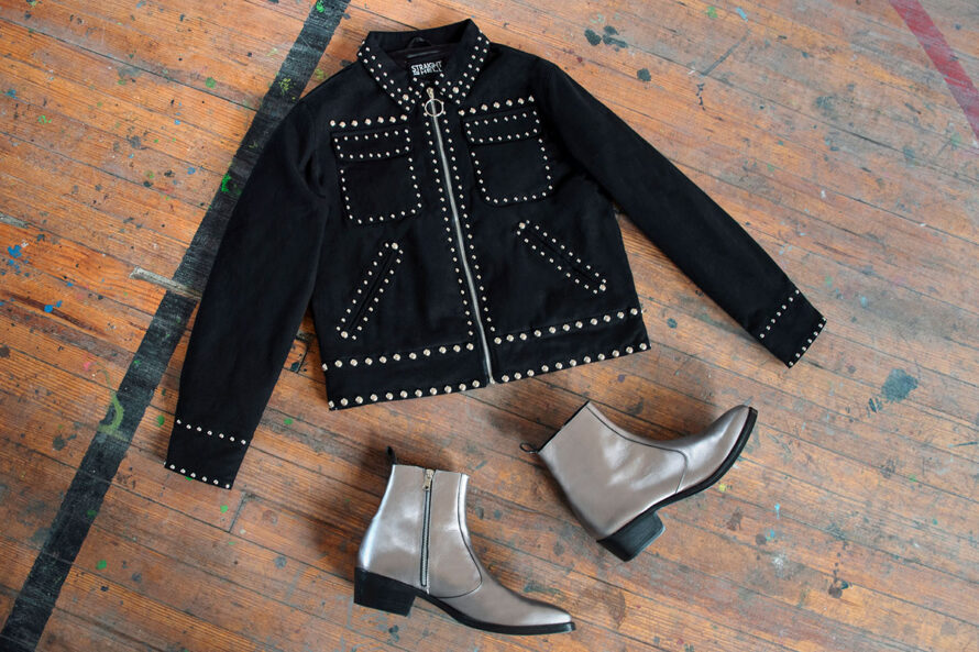 Discobeat studded jacket