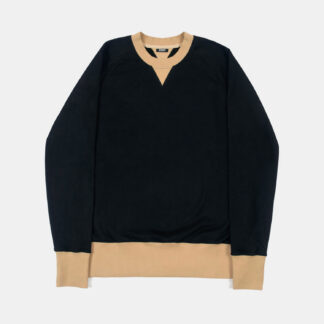 Ringer – Black and Camel Sweatshirt