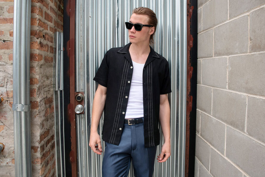 Joliet – Contrast Stitched Shirt