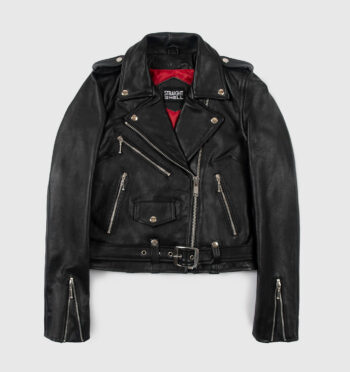 The Commando is our most traditional and recognizable leather jacket. The Commando Long features longer sleeves, ideal for tall women.