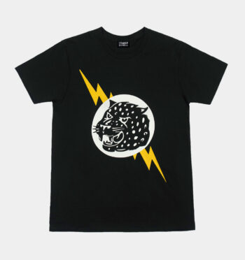 Slow down, little jaguar. For the fast boys and spitfire girls. See you at the finish line. Short sleeve t-shirt made from soft cotton. Printed in Chicago.