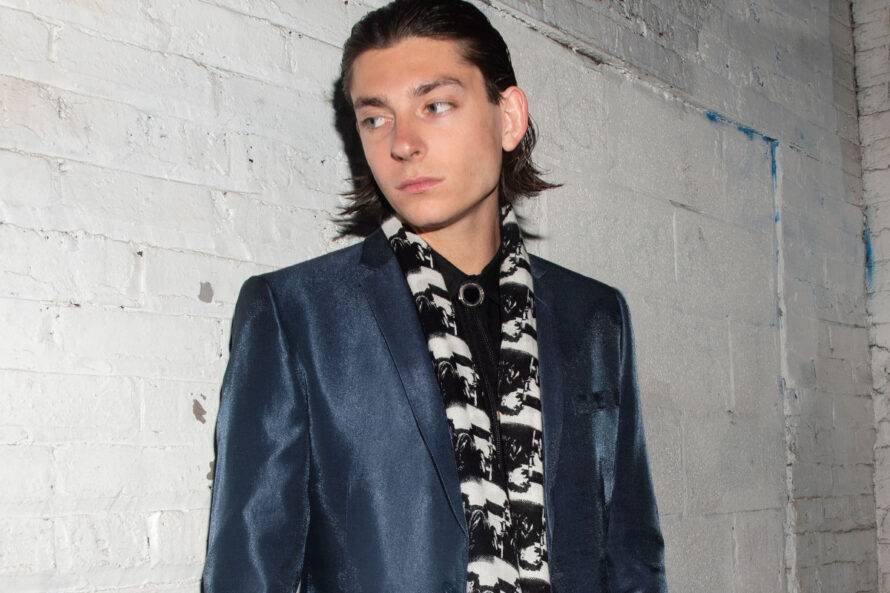Lost Highway – Onyx Bolo Tie