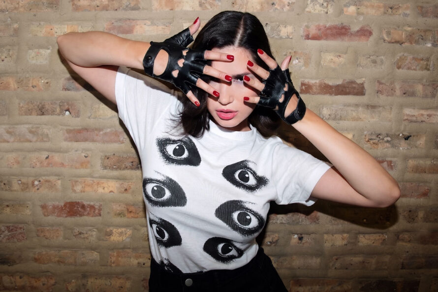 Heart Attack Leather Gloves