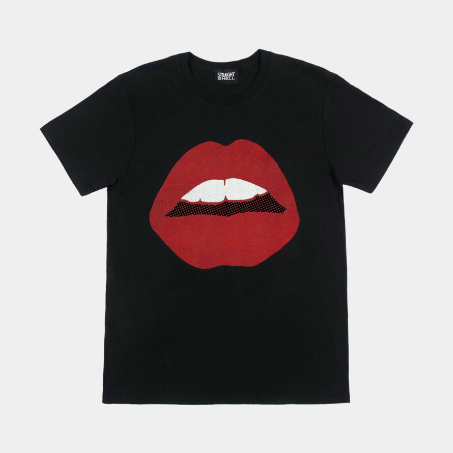 A nod to vintage pop art and glam rock. An oversized graphic that does all the talking. Short sleeve t-shirt made from soft cotton. Printed in-house in Chicago. This is our Everyday fit.