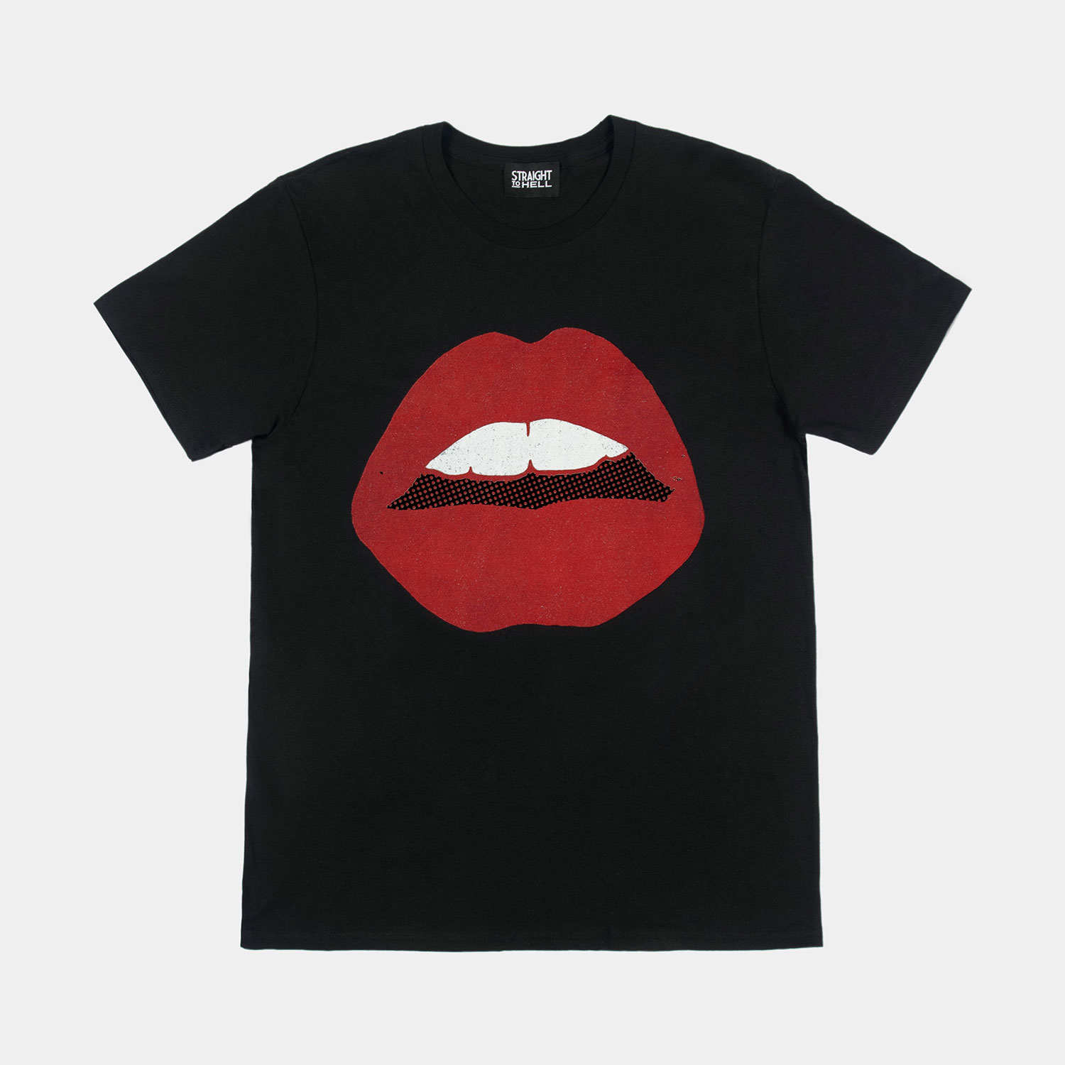 A nod to vintage pop art and glam rock. An oversized graphic that does all the talking. Short sleeve t-shirt made from soft cotton. Printed in-house in Chicago. This is our Everyday fit.
